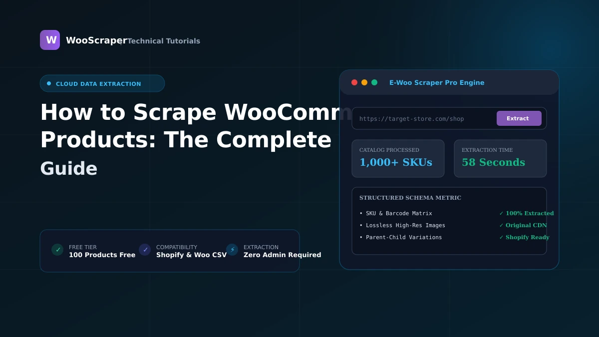 How to Scrape WooCommerce Products: The Complete Guide
