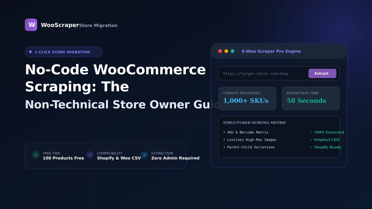 No-Code WooCommerce Scraping: The Non-Technical Store Owner Guide